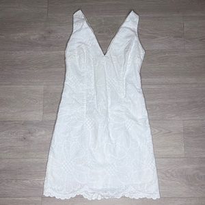 Lilly Pulitzer White Eyelet Dress Size 0